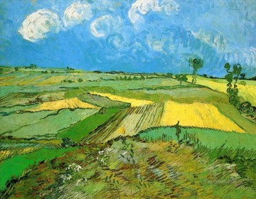  Auvers Works - Wheat Fields at Auvers Under Clouded Sky Vincent van Gogh